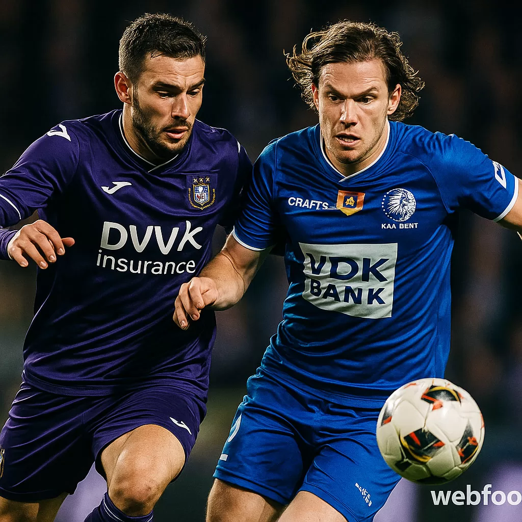 Anderlecht vs KAA Gent – Match Preview, Odds & Predictions webfoot