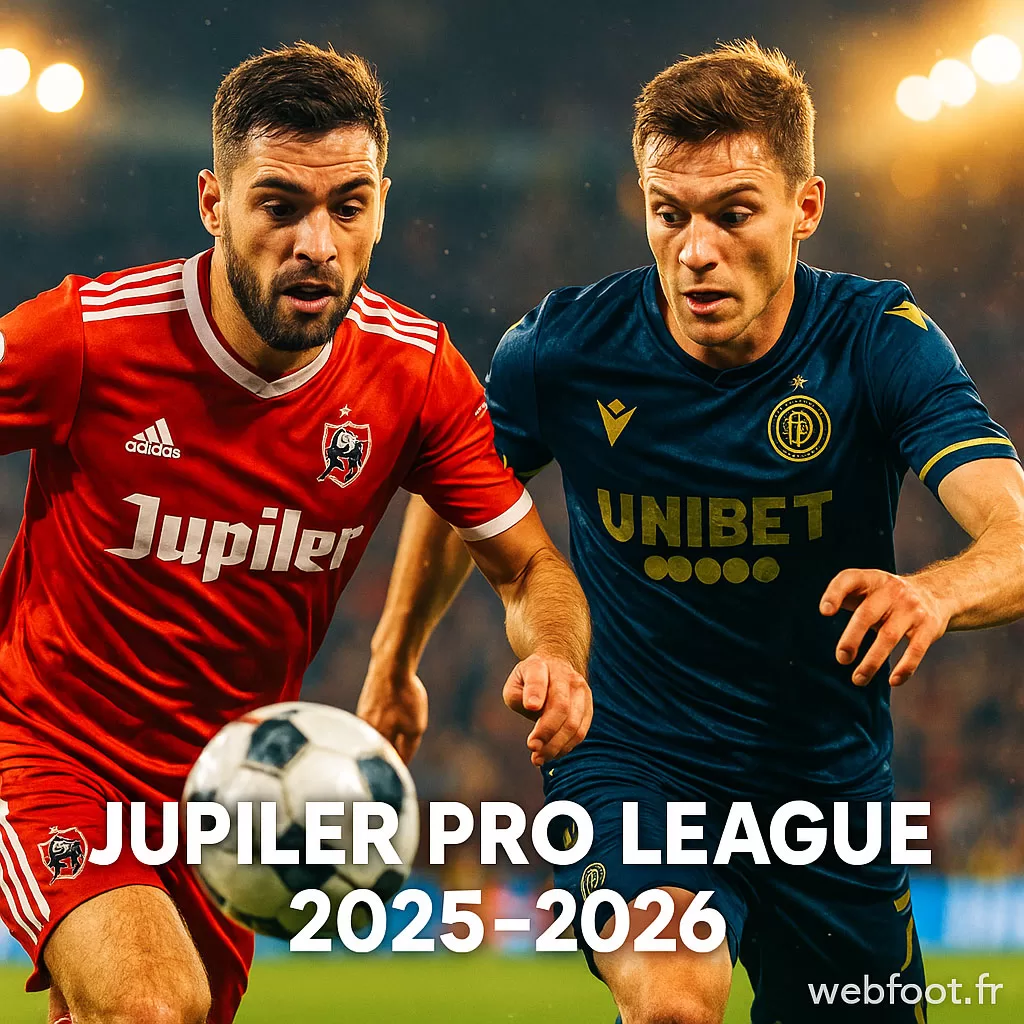 Jupiler Pro League 2025–2026: Fixtures, Table, Results, Predictions & How to Watch