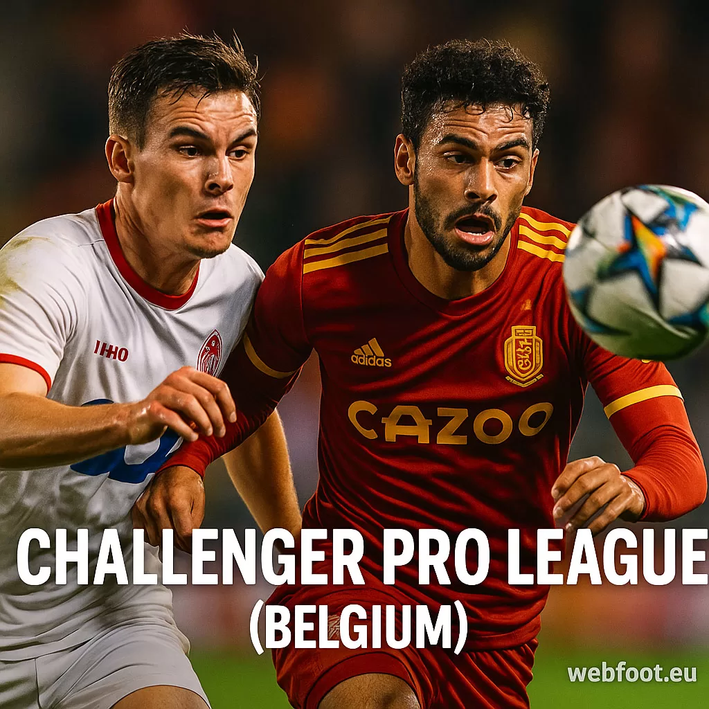Challenger Pro League Standings, Fixtures & Guide Belgium webfoot