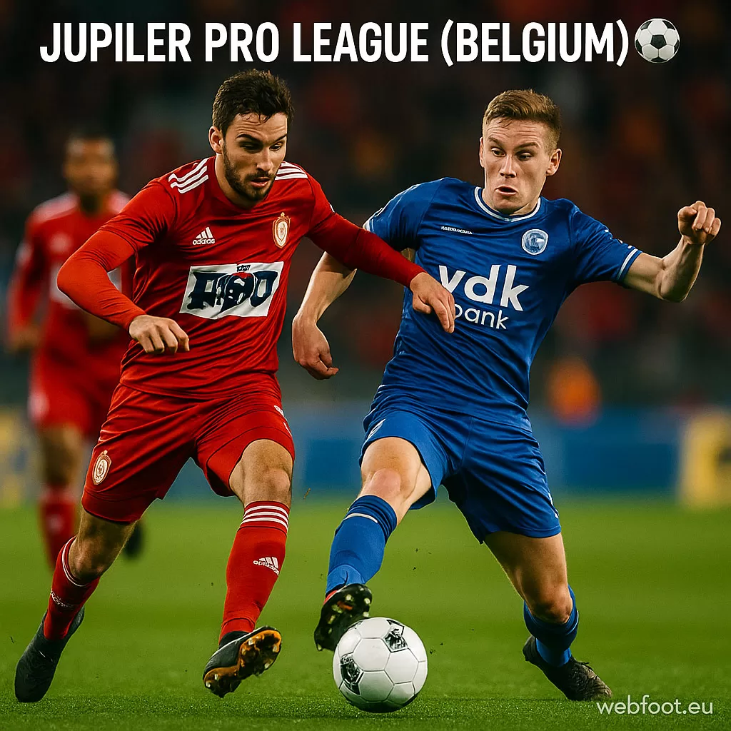 Jupiler Pro League Fixtures, Table, Results & Predictions ๐ง๐ช webfoot