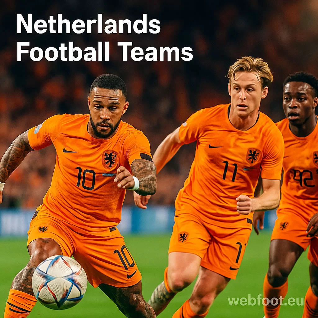 Netherlands Football Teams ๐ณ๐ฑ โ Clubs, Players, Fixtures & Predictions | Webfoot