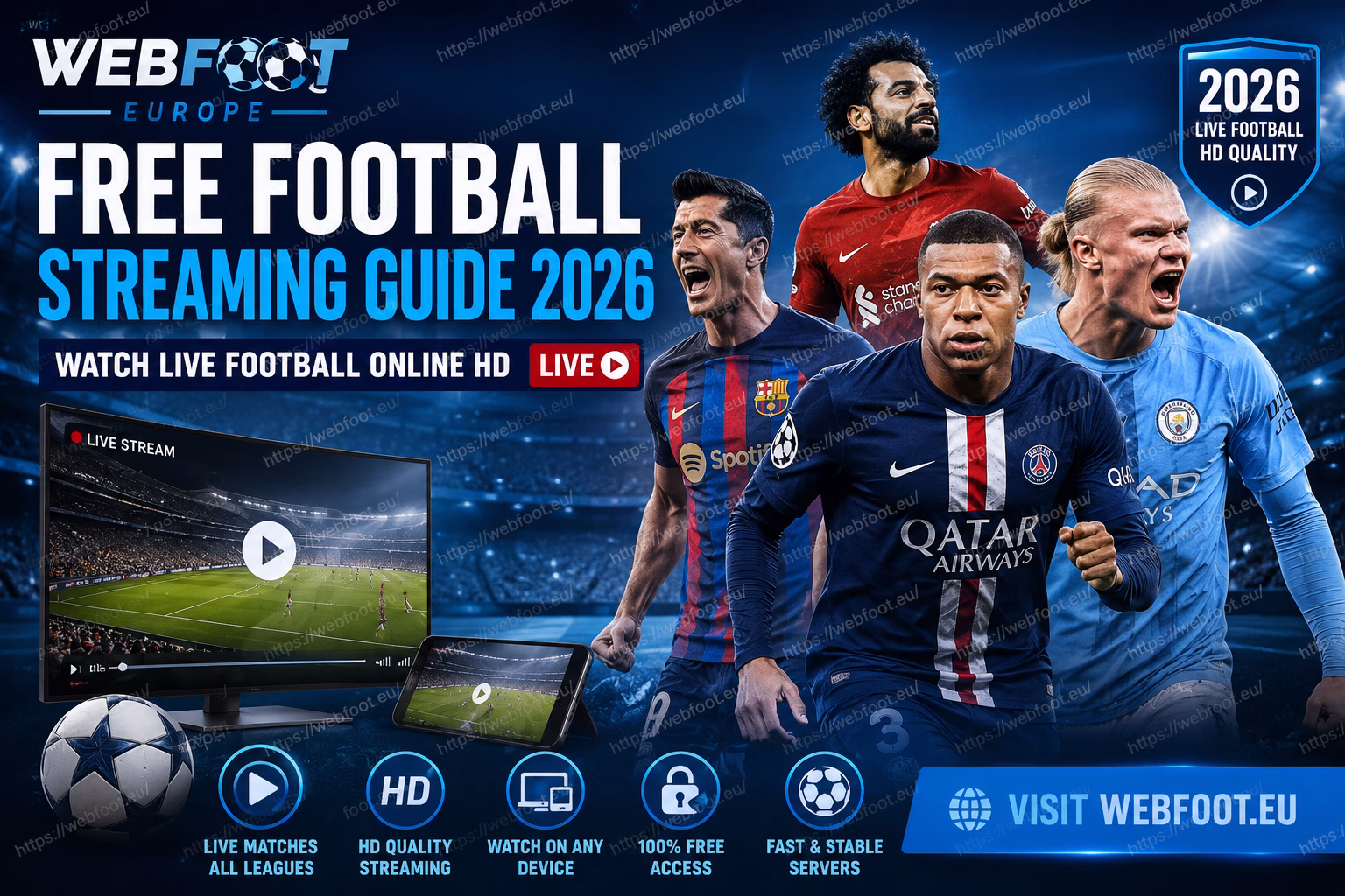 📺 Free Football Streaming: How to Watch Live Football Online in HD