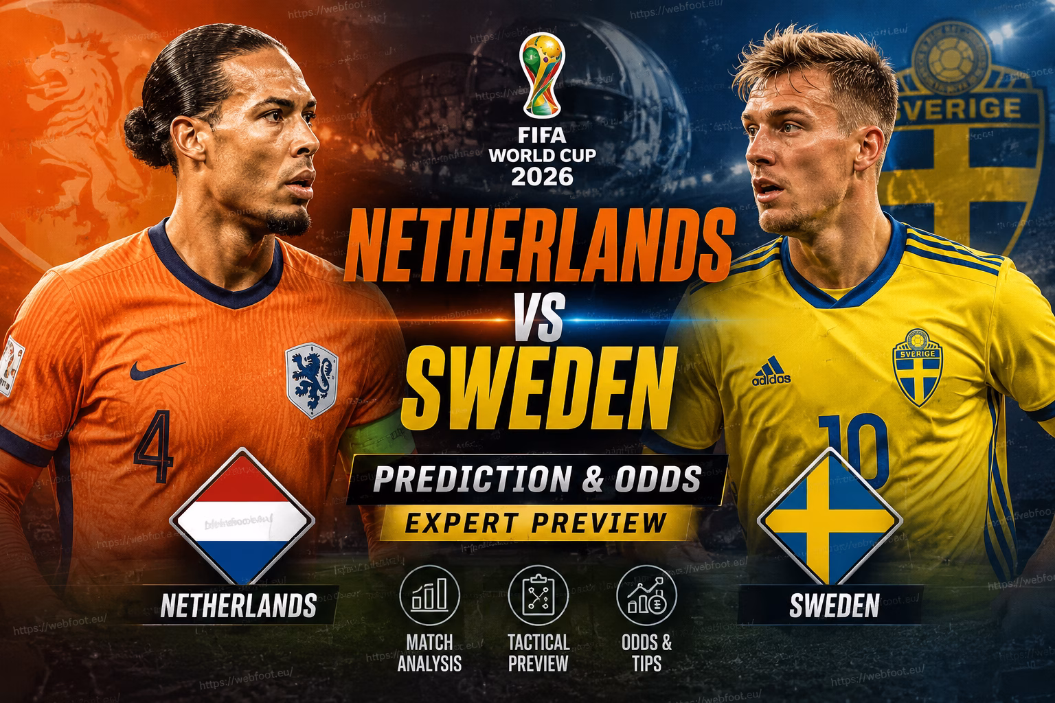 🇳🇱 Netherlands vs Sweden Prediction & Odds: FIFA World Cup Expert Preview ⚽